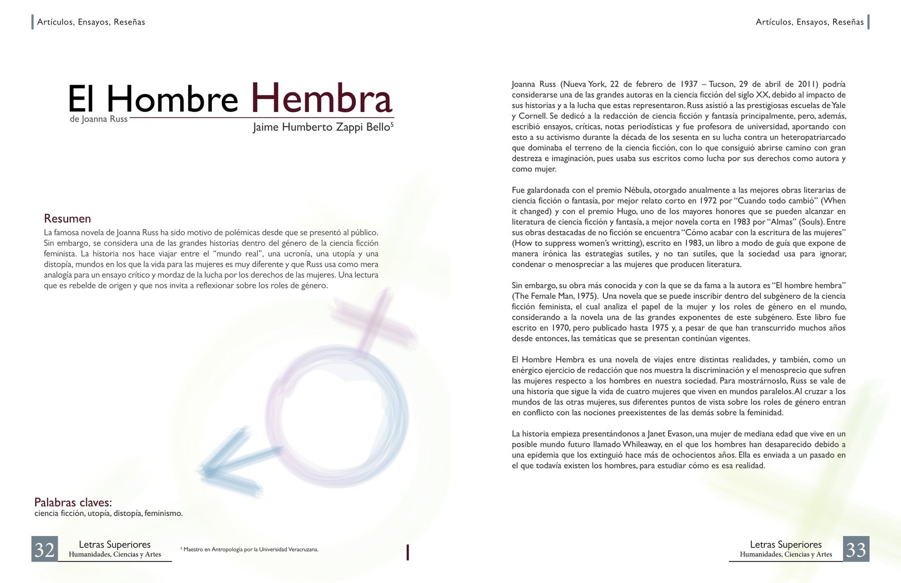 Revista Letras Superiores — 5